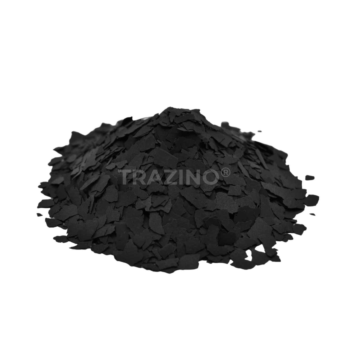 Trazino® Farbchips in Schwarz zum Einstreuen für Beschichtungen Trazino® Farbchips in Schwarz zum Einstreuen für Beschichtungen